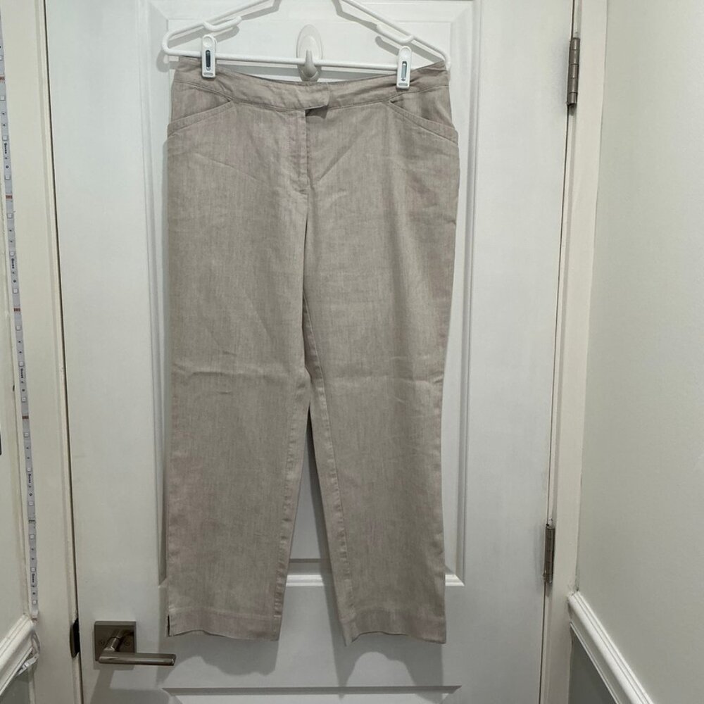 J.Jill pants, excellent condition, stretch, genuine fit, below waist , size 8